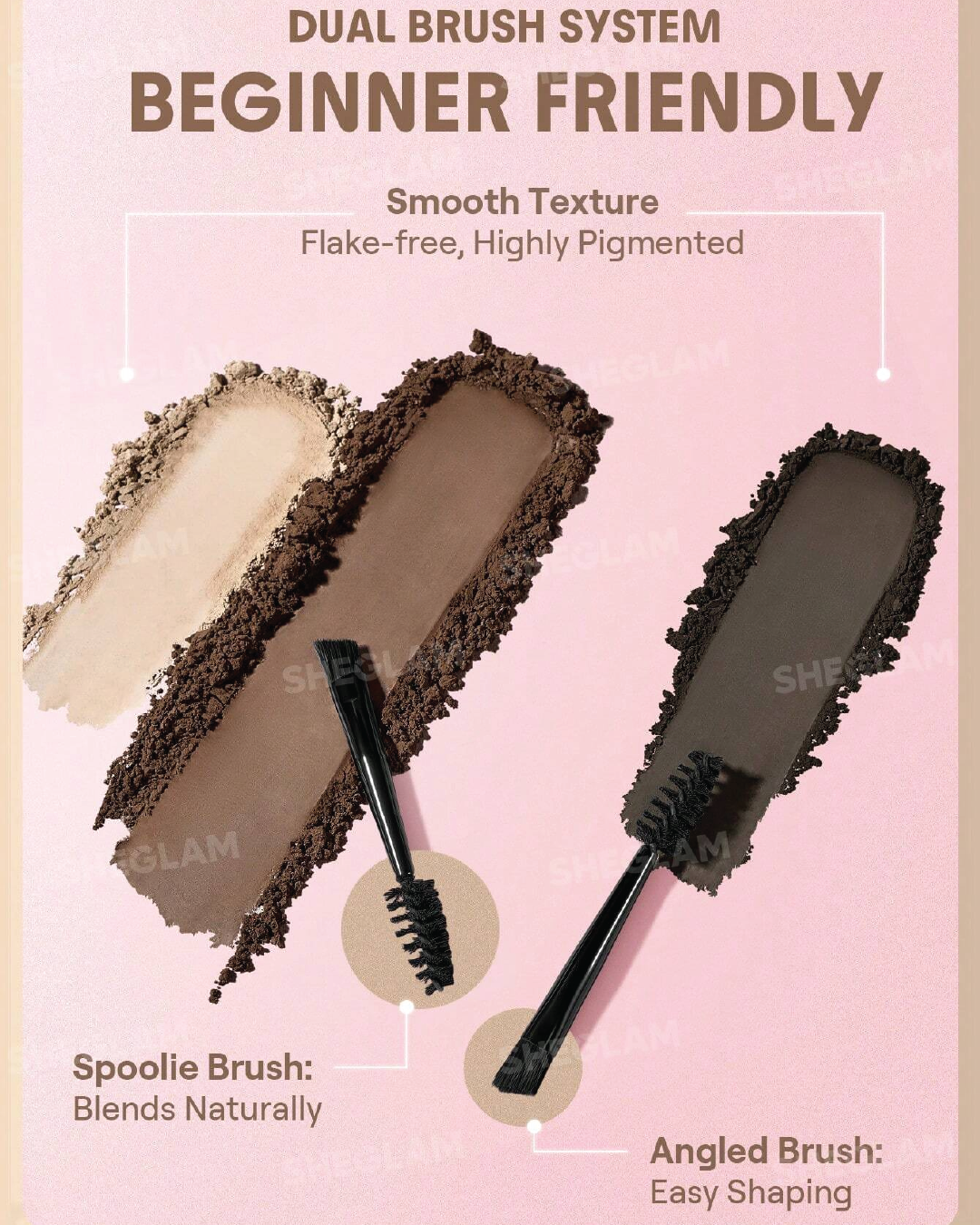 SHEGLAM Puff Brow Palette