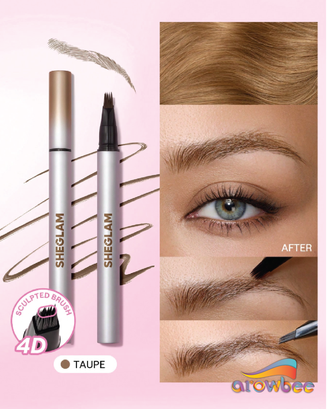 SHEGLAM Brow-Fection Micro-Stroke Liquid Pen