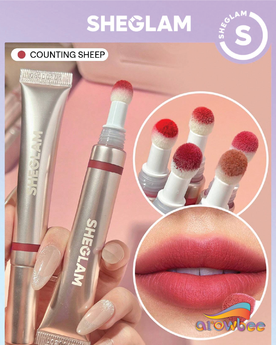 SHEGLAM Pout Pillow Cushion Matte Liquid Lipstick