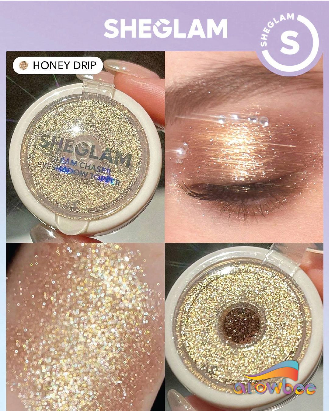 SHEGLAM Gleam Chaser Eyeshadow Topper
