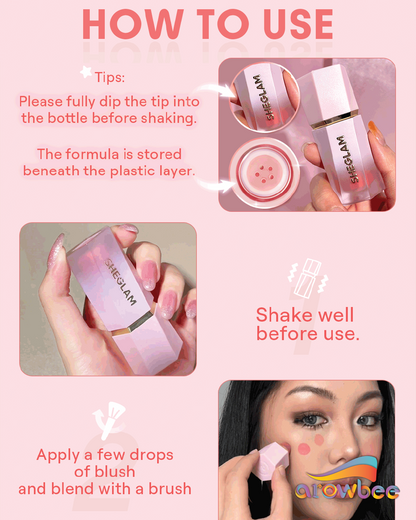 SHEGLAM Color Bloom Liquid Blush Matte Finish