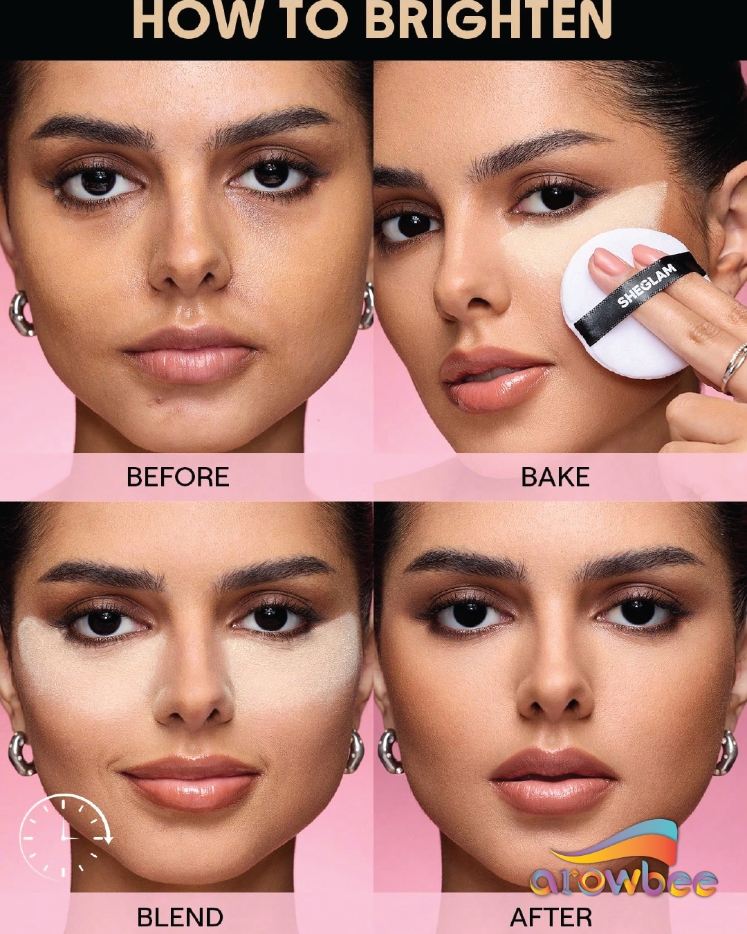 SHEGLAM Baked Glow Setting Powder