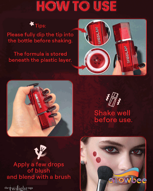 The Twilight Saga X SHEGLAM Forbidden Love Liquid Blush
