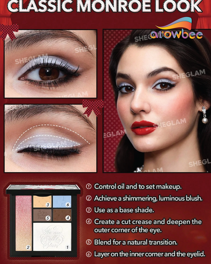 Marilyn Monroe X SHEGLAM Day Dreamer Face & Eye Palette