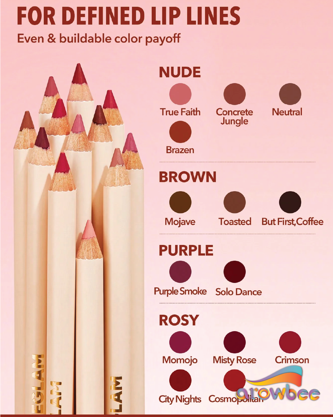 SHEGLAM Lip Facts Lip Liner