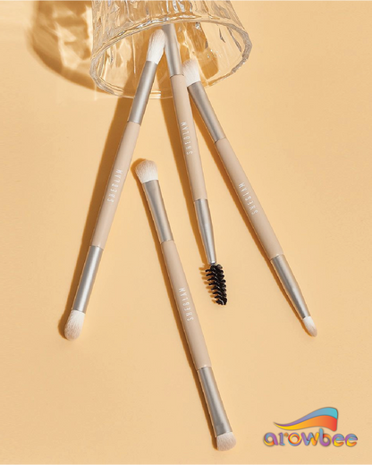 SHEGLAM Glam 101 Eye Essentials Brush Set With Bag