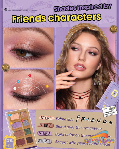 FRIENDS™ | SHEGLAM Purple Door Eyeshadow Palette