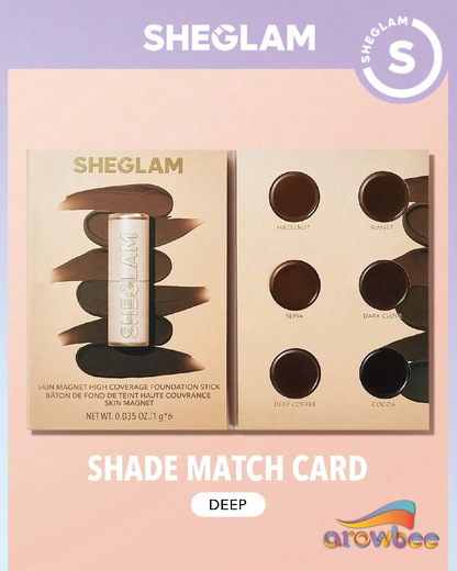 SHEGLAM Skin Magnet High Coverage Foundation Stick Sample