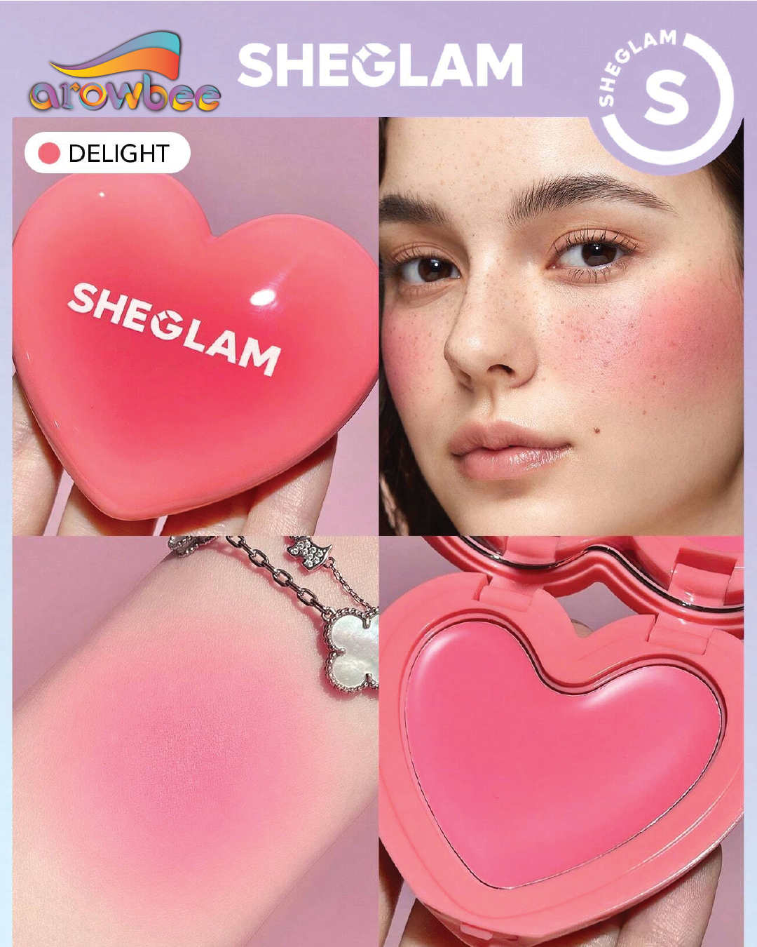 SHEGLAM Playing Cupid Cream Blush