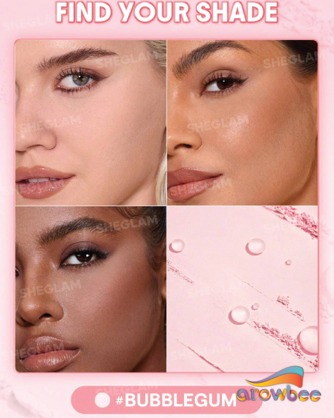 SHEGLAM Insta-Ready Ultra-Fine Blur & Lift Setting Powder Duo