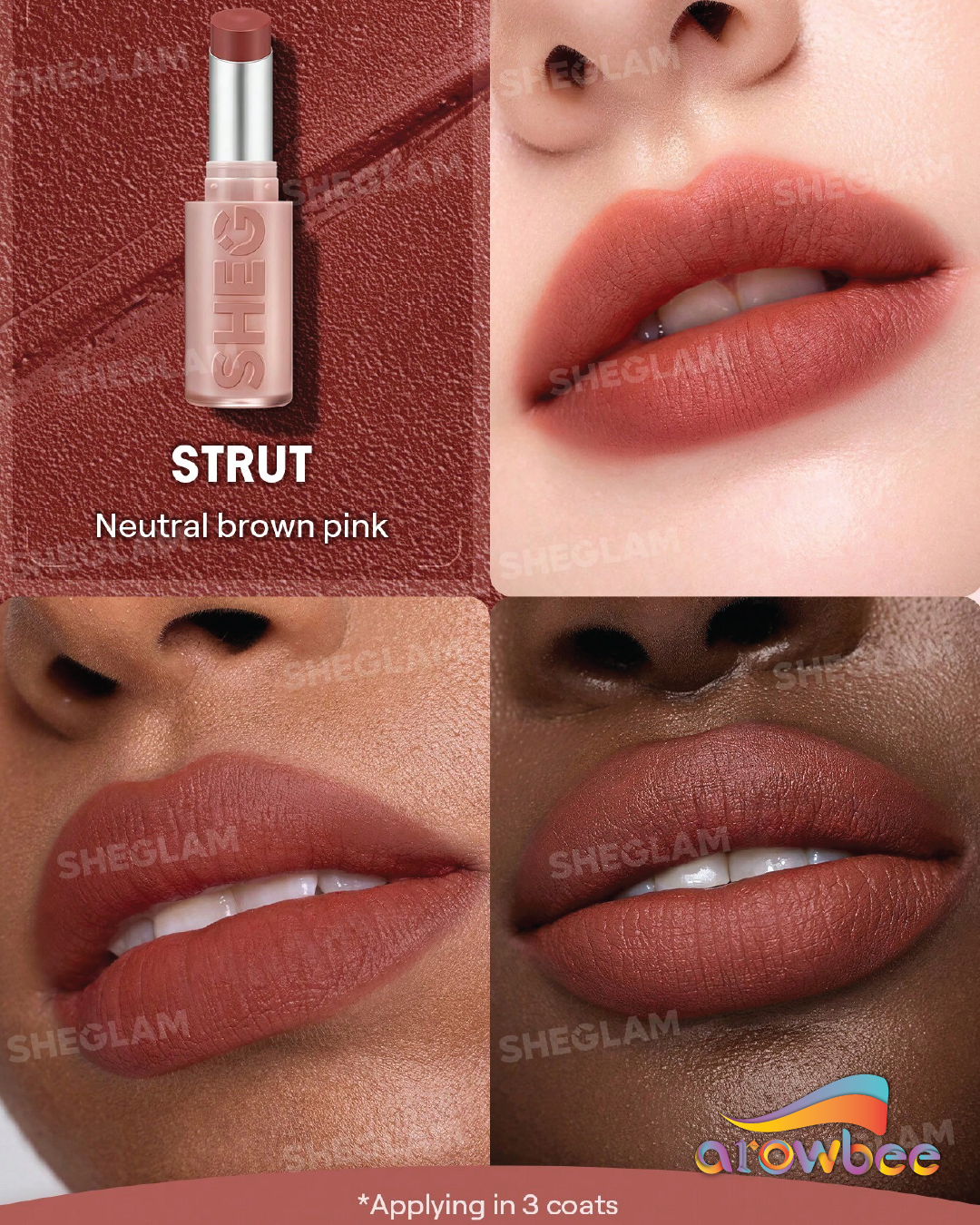 SHEGLAM Lip Veil Cushion Lightweight Lipstick