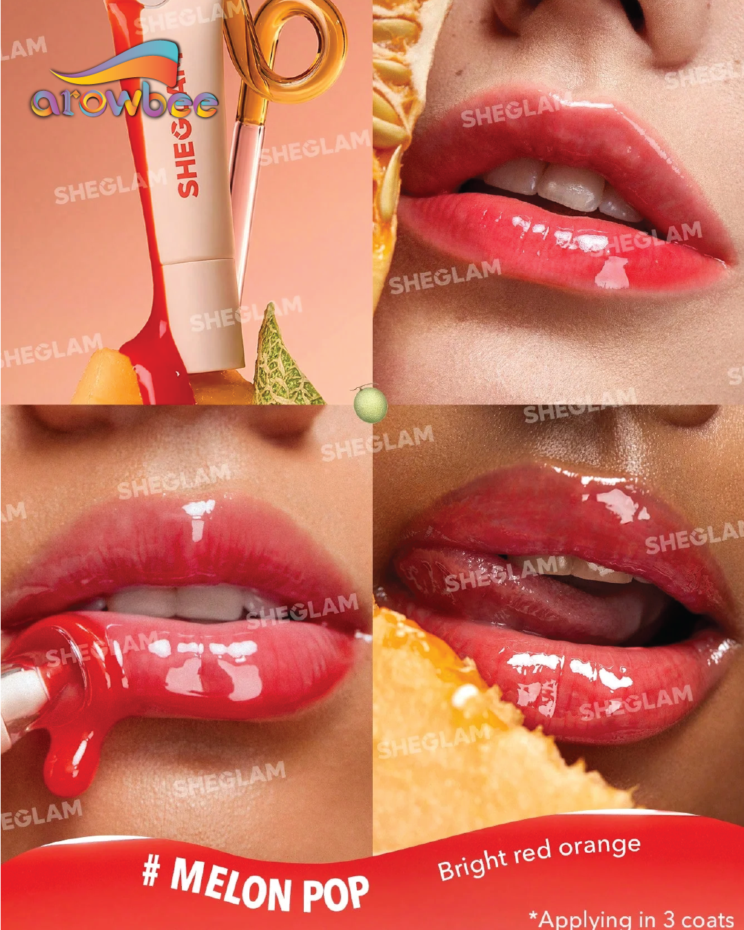 SHEGLAM Crystal Glaze Moisturizing Lip Care