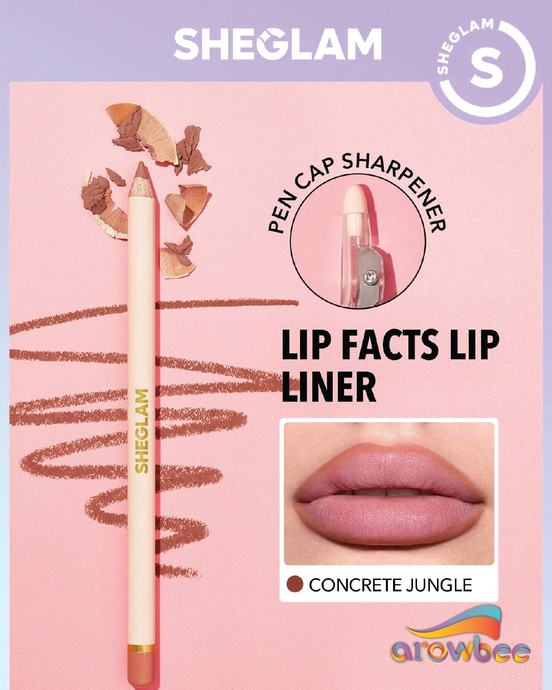 SHEGLAM Lip Facts Lip Liner