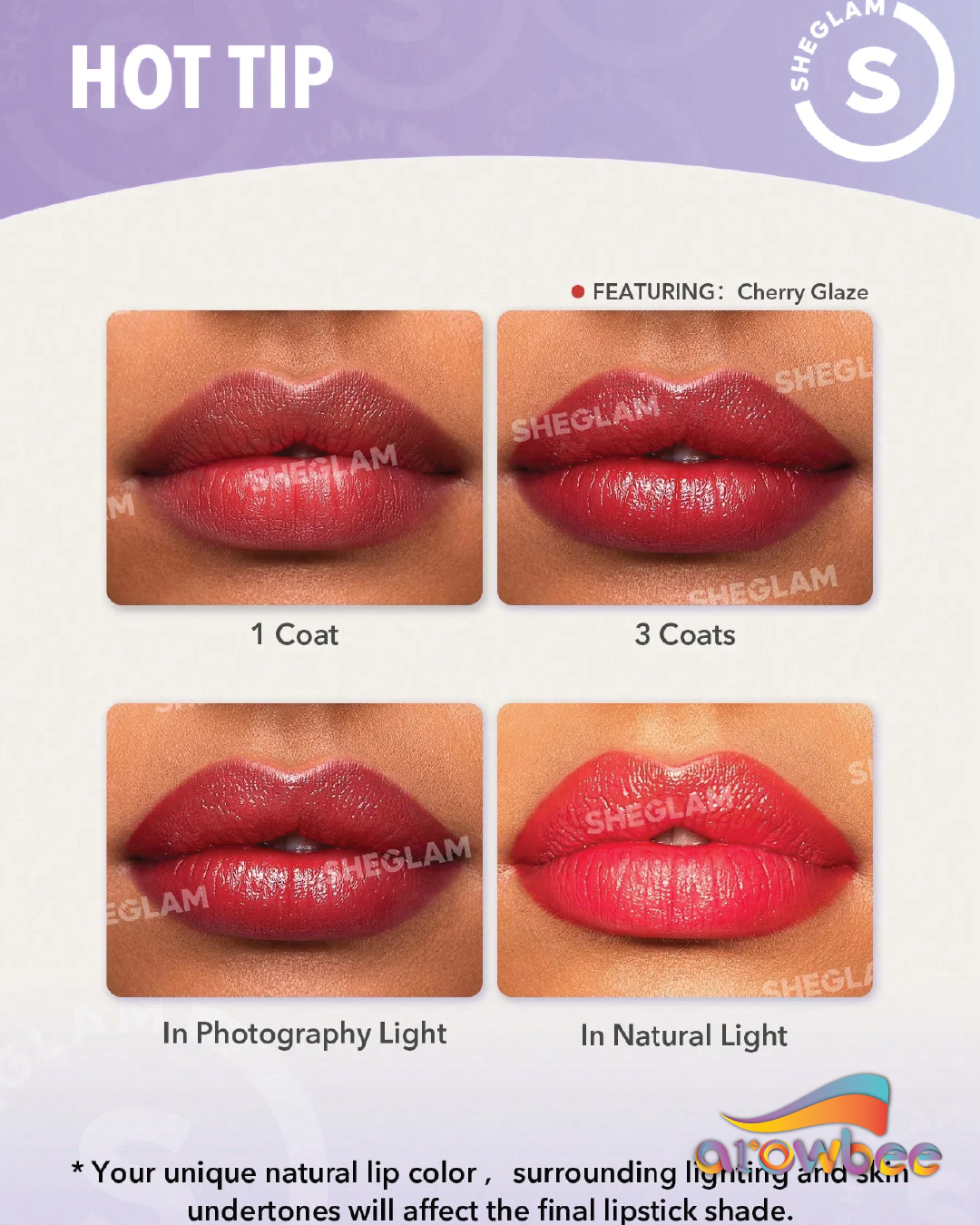 SHEGLAM Glam 101 Sheer Tinted Lipstick & Liner Duo