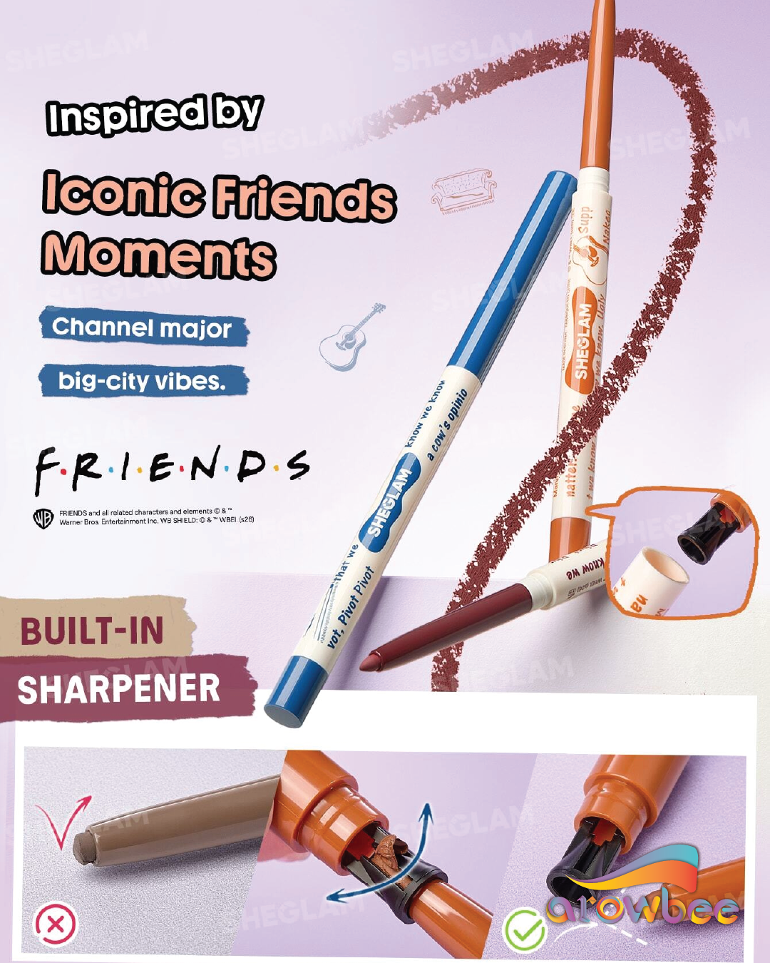 FRIENDS™ | SHEGLAM Manhattan Mood Kohl Eyeliner