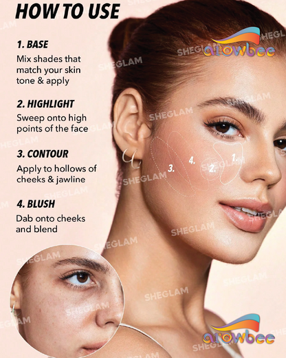 SHEGLAM All About That Face Multifunctional Face Palette