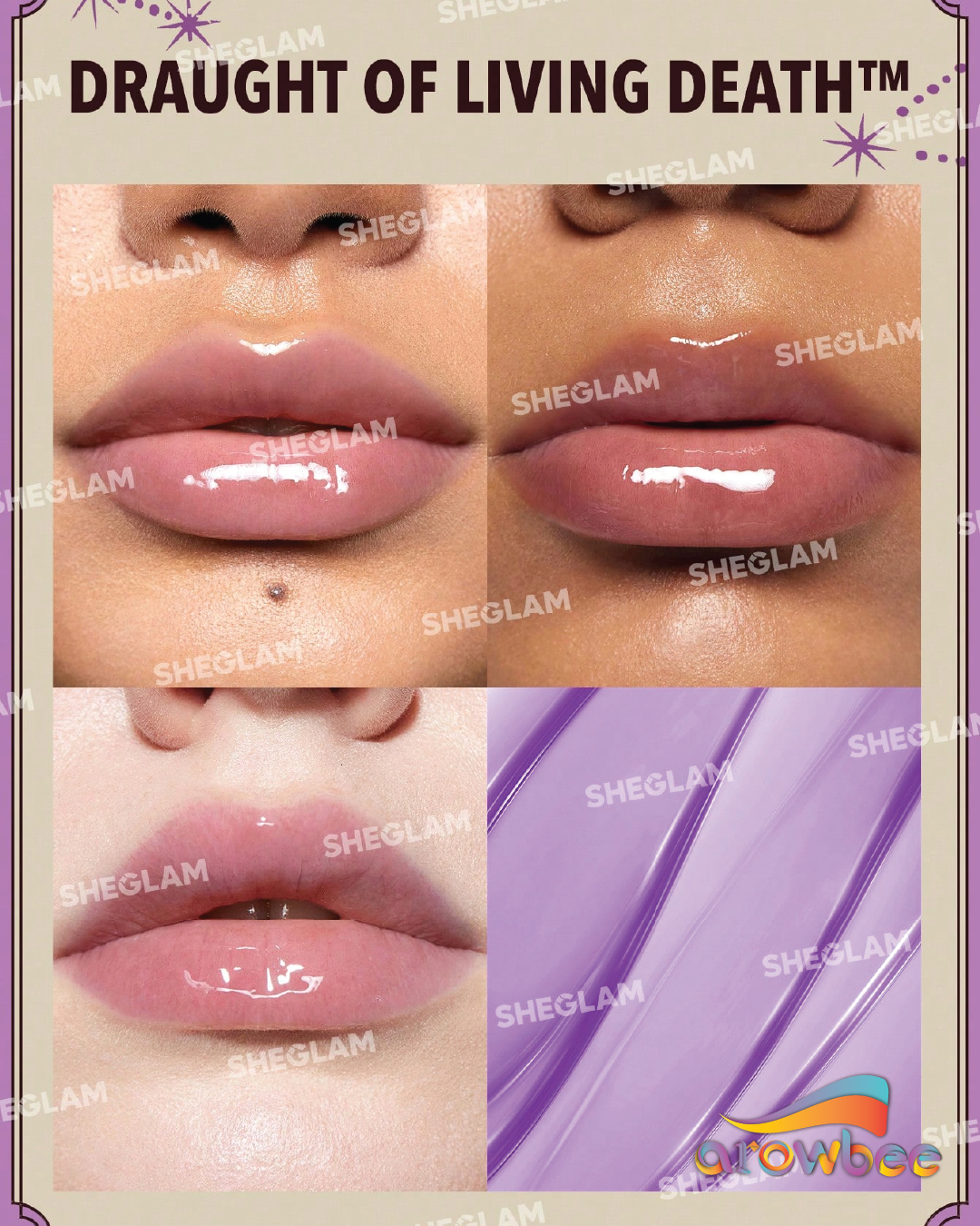 Harry Potter™ X SHEGLAM Harry Potter™ Bewitching Brews Lip Gloss Set