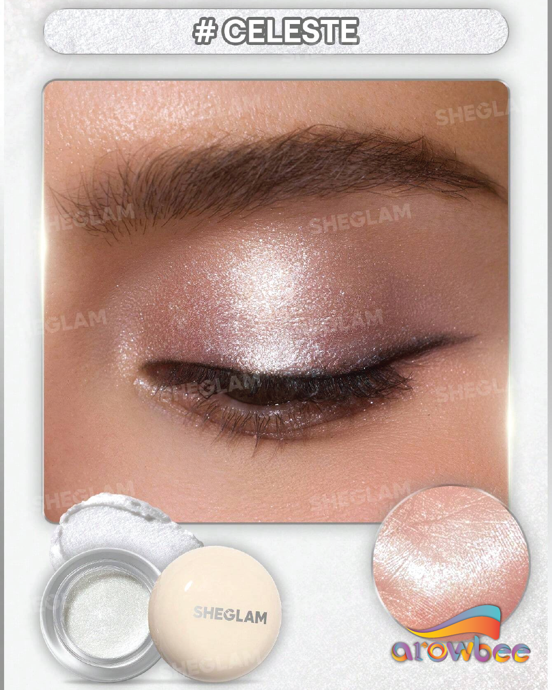 SHEGLAM Starstruck Cream Eyeshadow Pot