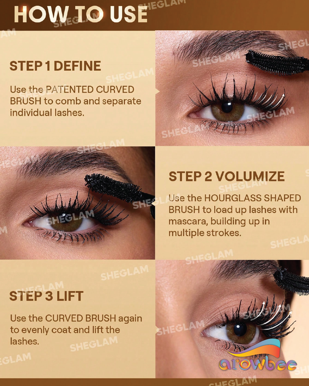 Sheglam All-In-One 24k Multi-Effect Mascara