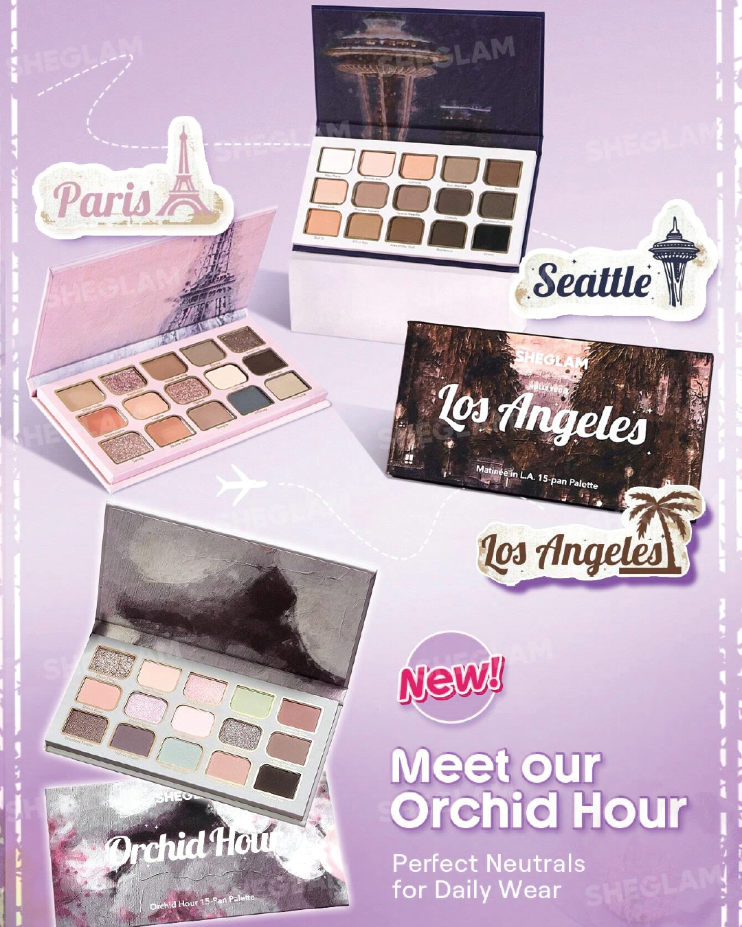 SHEGLAM Matinée In L.A. 15-Pan Palette