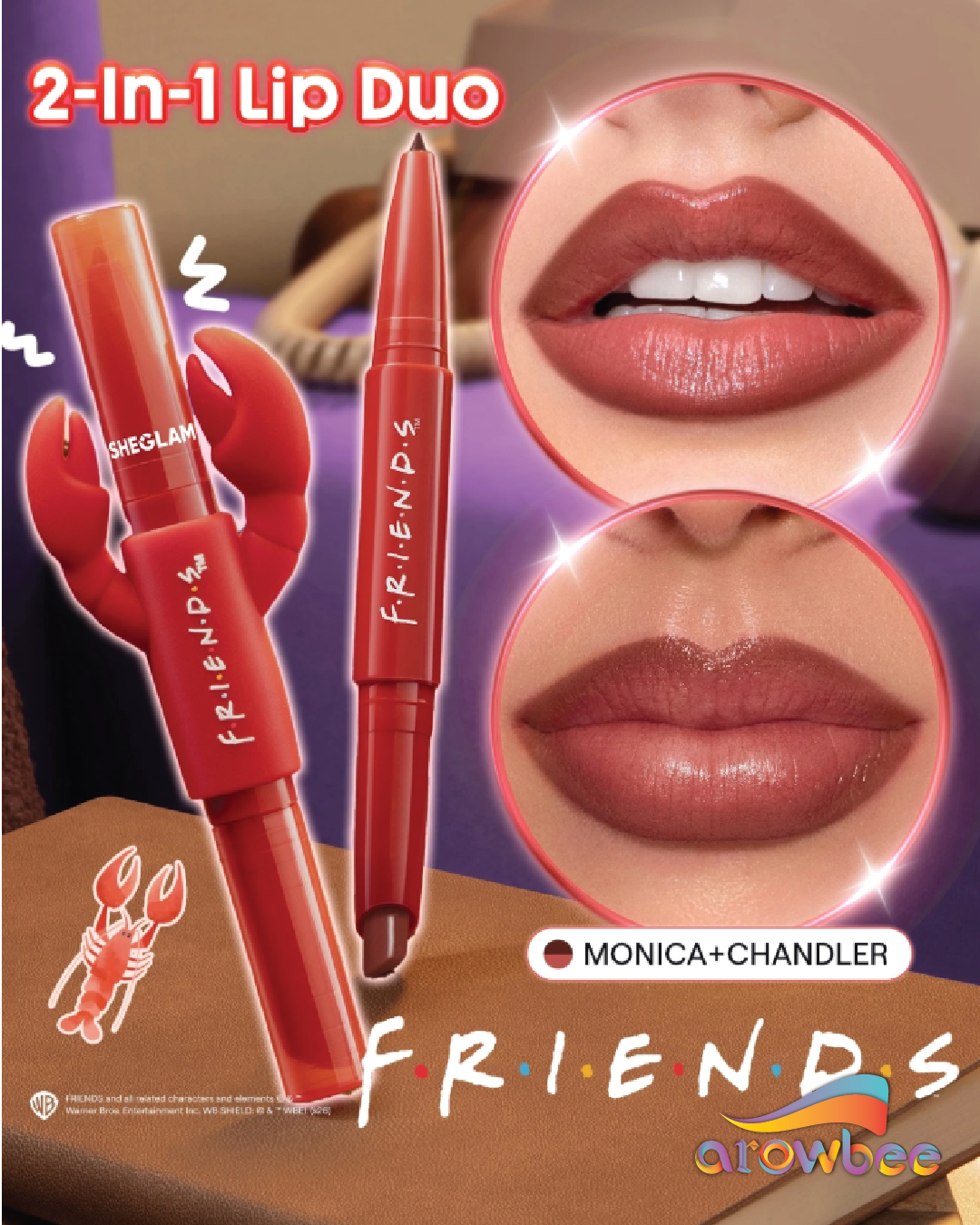 FRIENDS™ | SHEGLAM My Lobster Dual