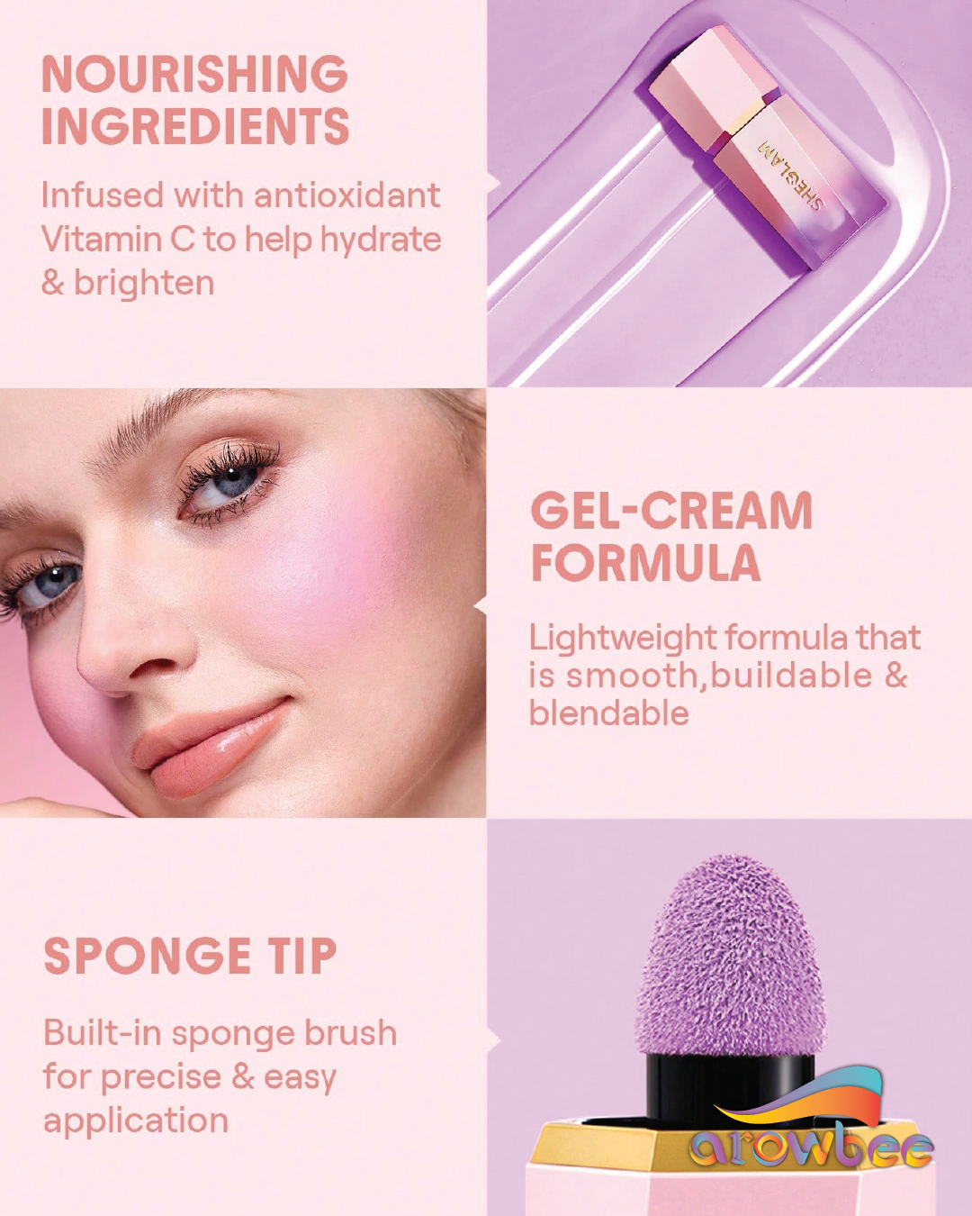 SHEGLAM Color Bloom Liquid Blush Matte Finish