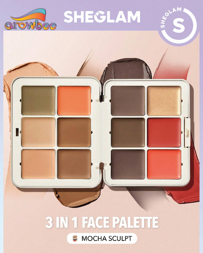 SHEGLAM All About That Face Multifunctional Face Palette