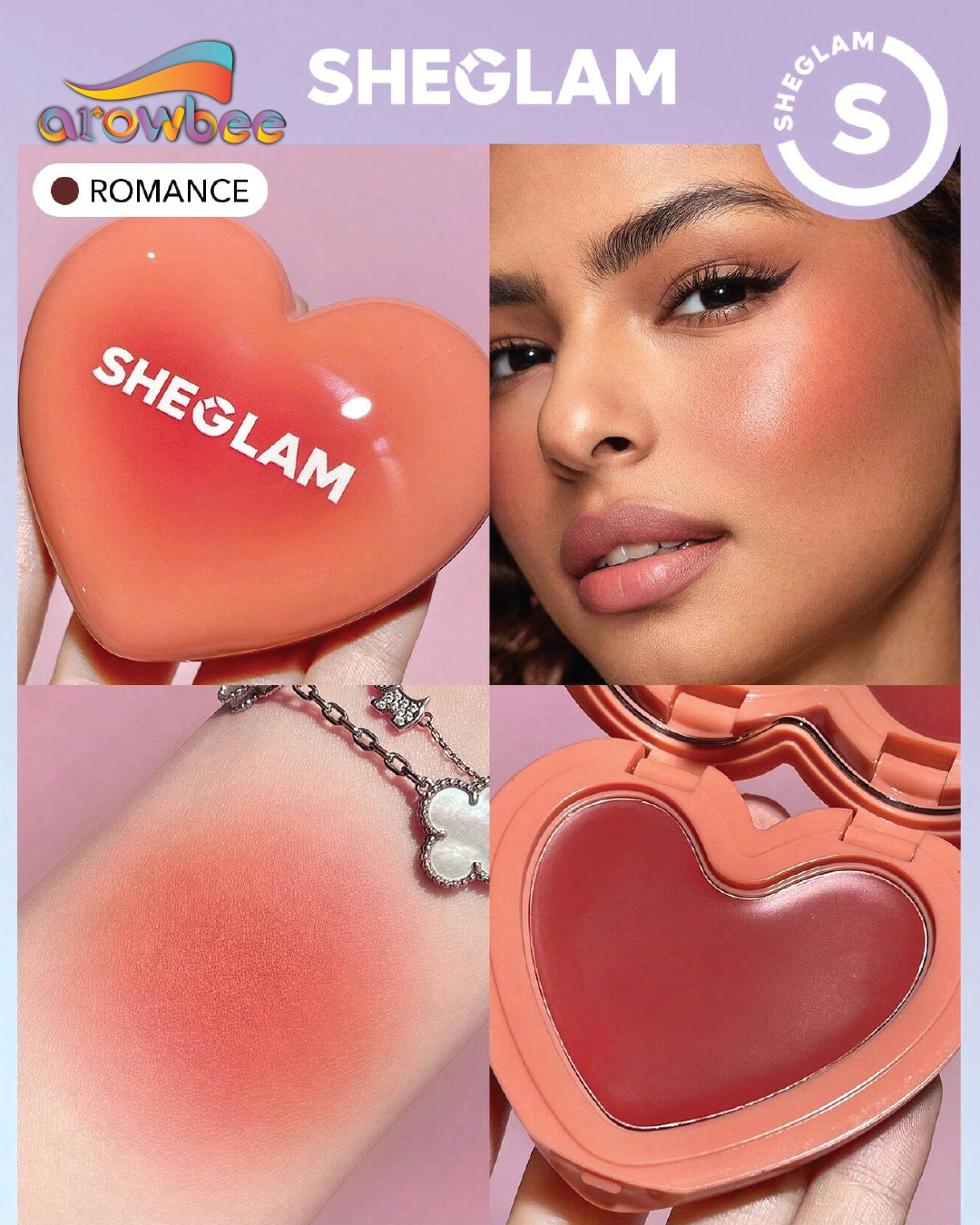 SHEGLAM Playing Cupid Cream Blush