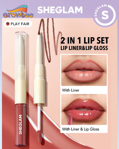 SHEGLAM Lip Rules Liner & Gloss Pen