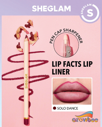 SHEGLAM Lip Facts Lip Liner