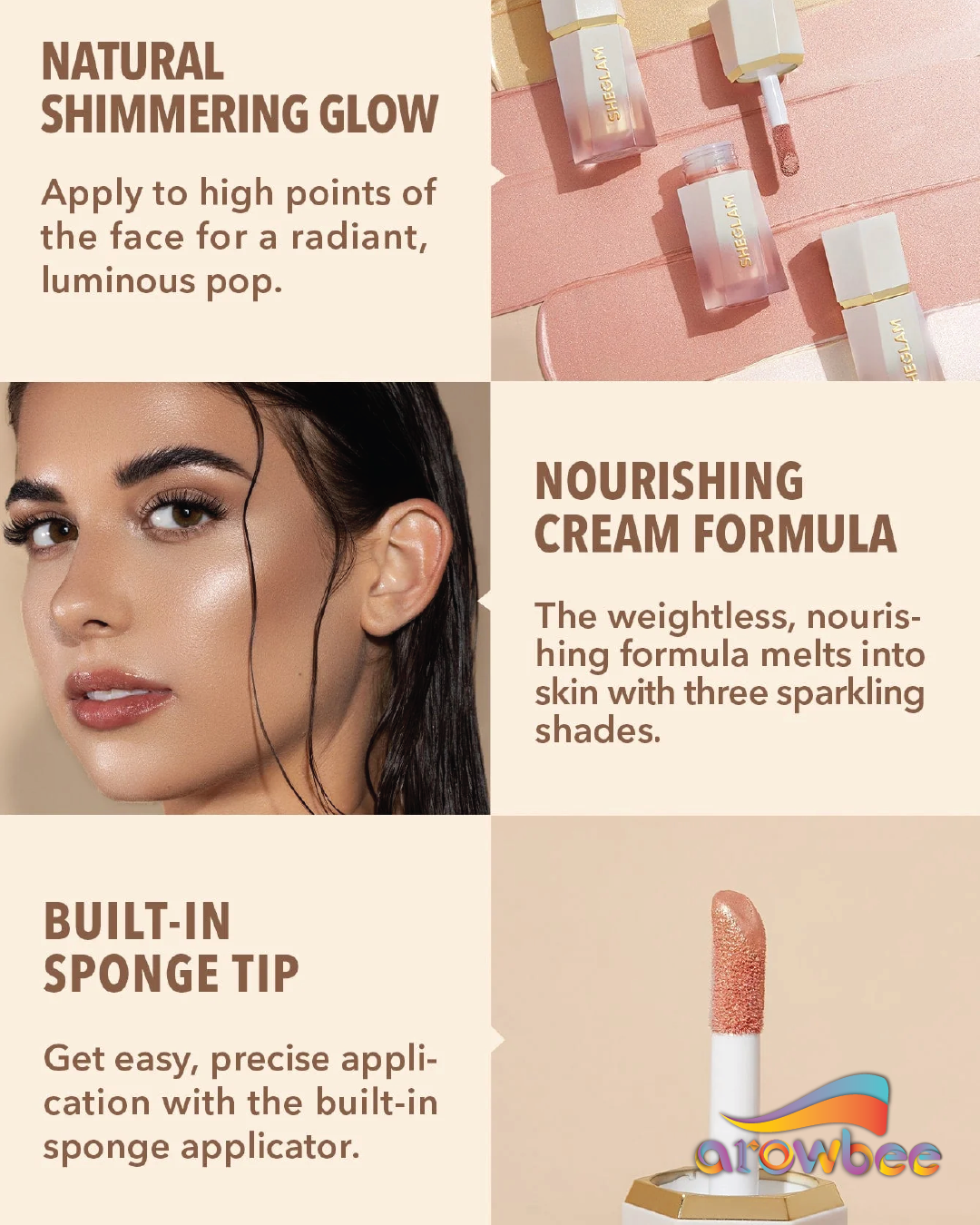 SHEGLAM Glow Bloom Liquid Highlighter