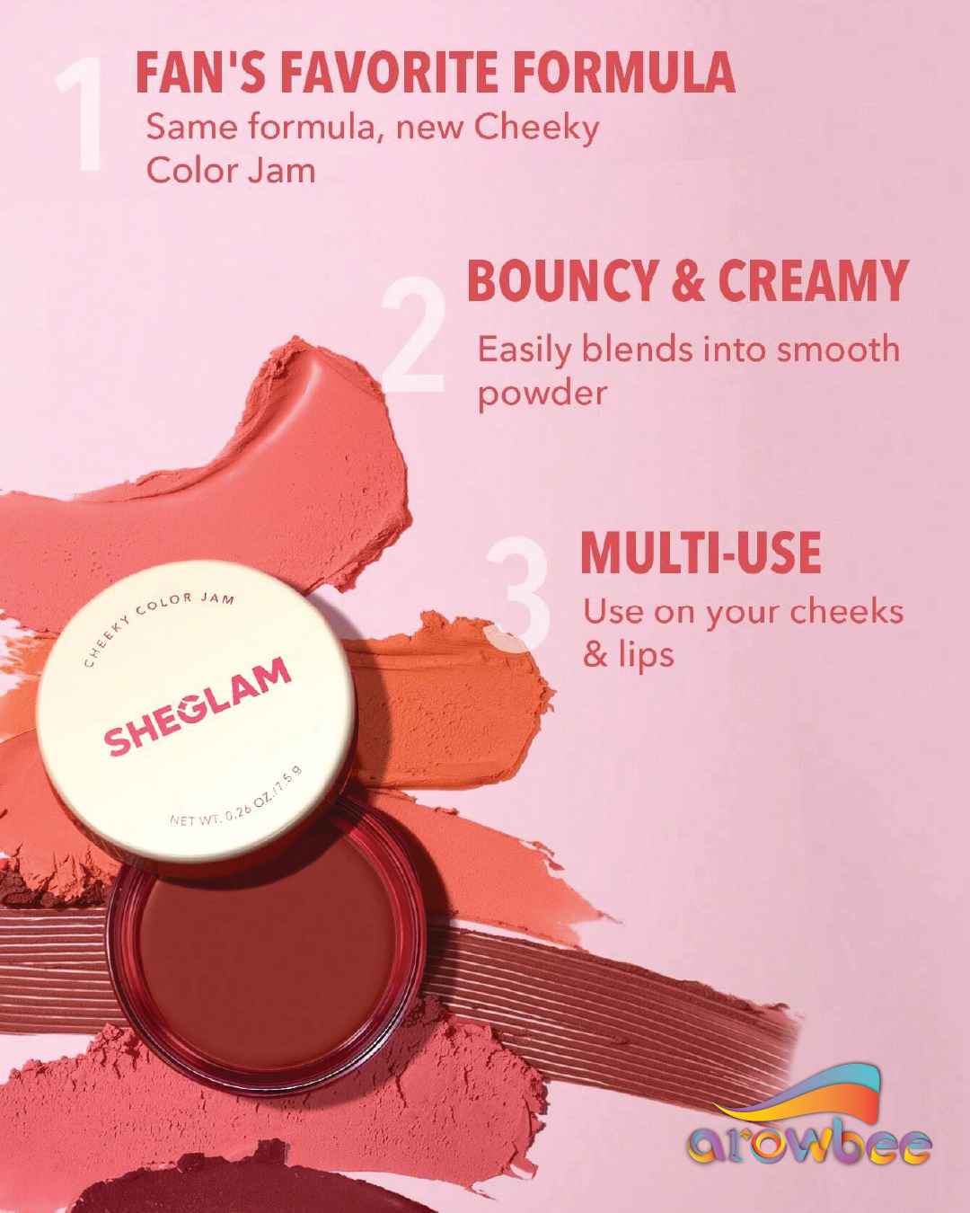 SHEGLAM Cheeky Color Jam
