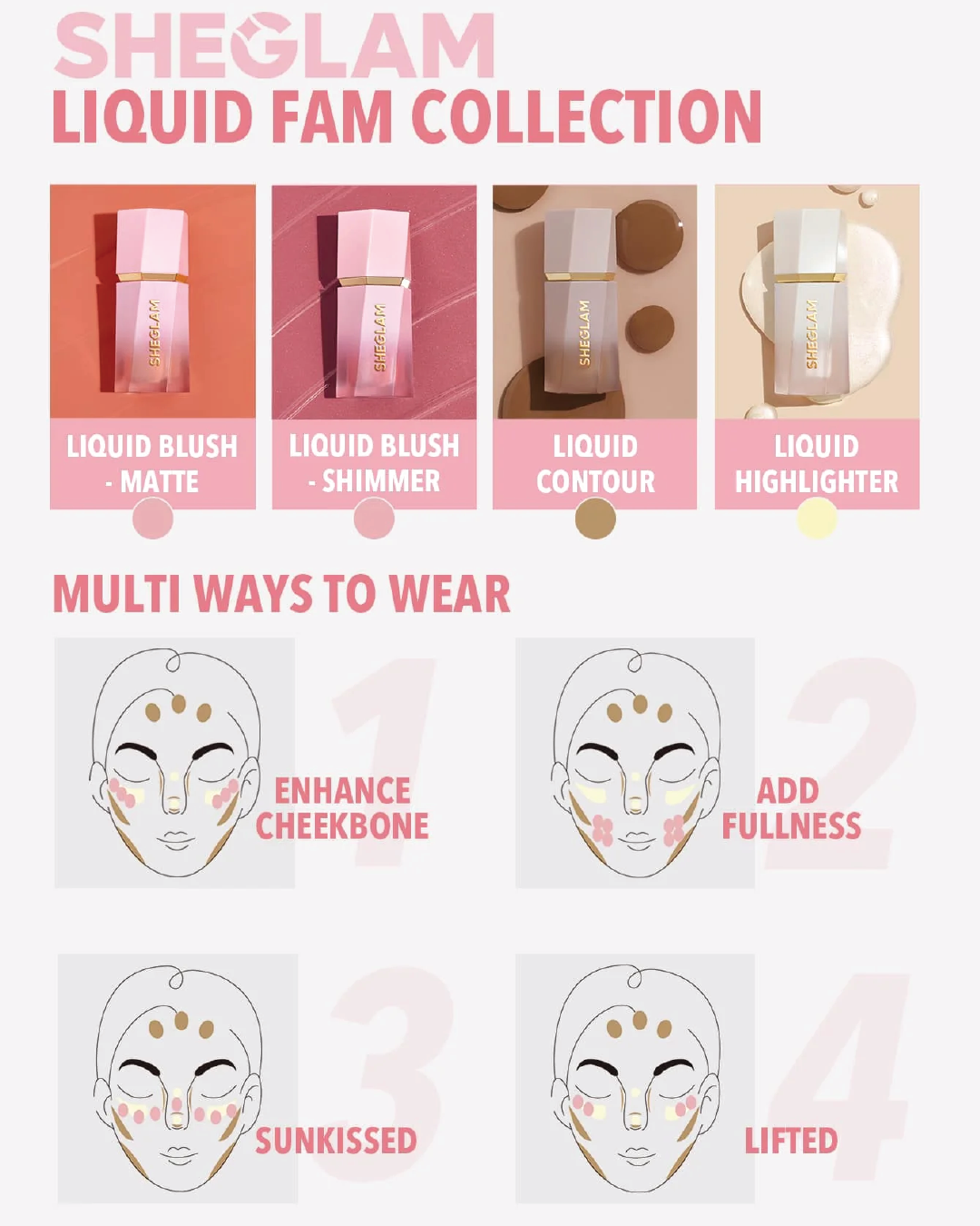 SHEGLAM Color Bloom Liquid Blush Matte Finish