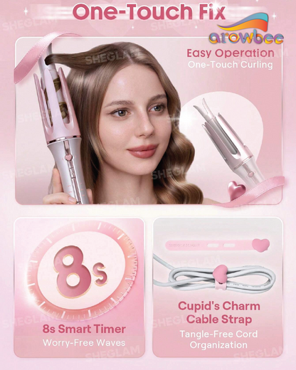 SHEGLAM HAIR Cupid's Charm One-Touch Instant Curler
