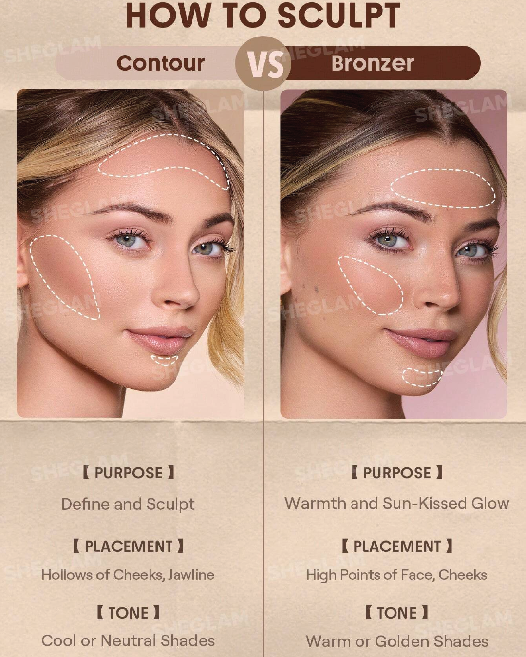 SHEGLAM Buttery Buff Contour & Bronzer Stick
