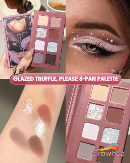 SHEGLAM Glazed Truffle, Please 8-Pan Palette