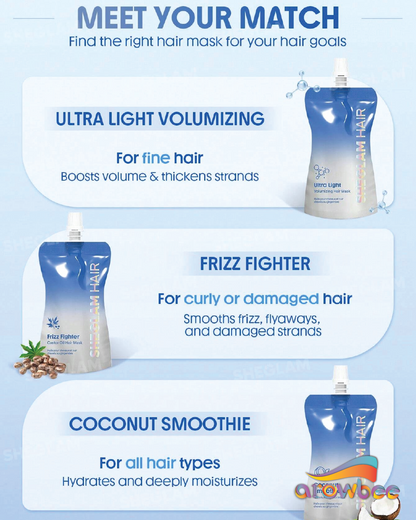 SHEGLAM HAIR Coconut Smoothie Moisturizing Hair Mask