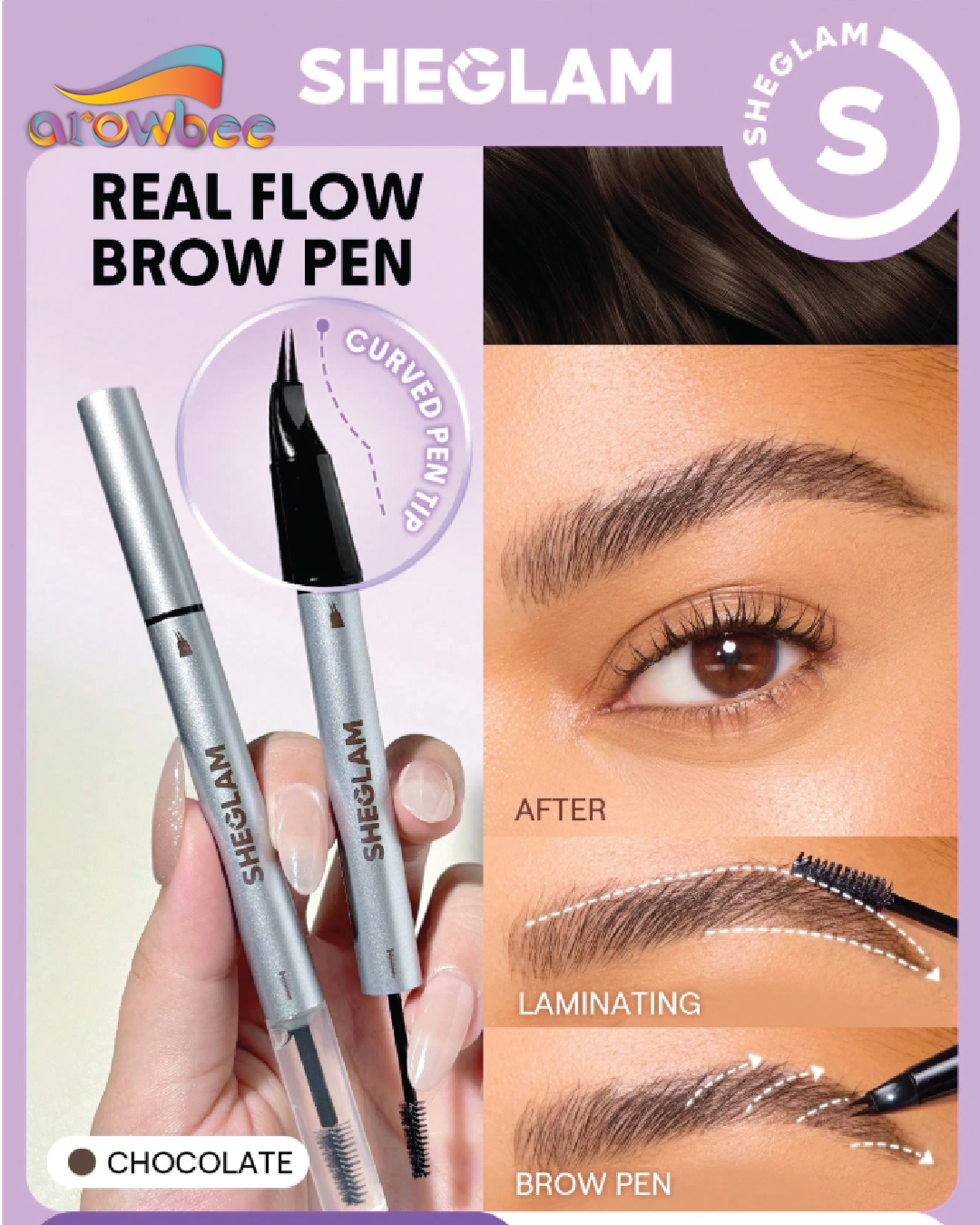 SHEGLAM Real Flow Laminating Brow Pen