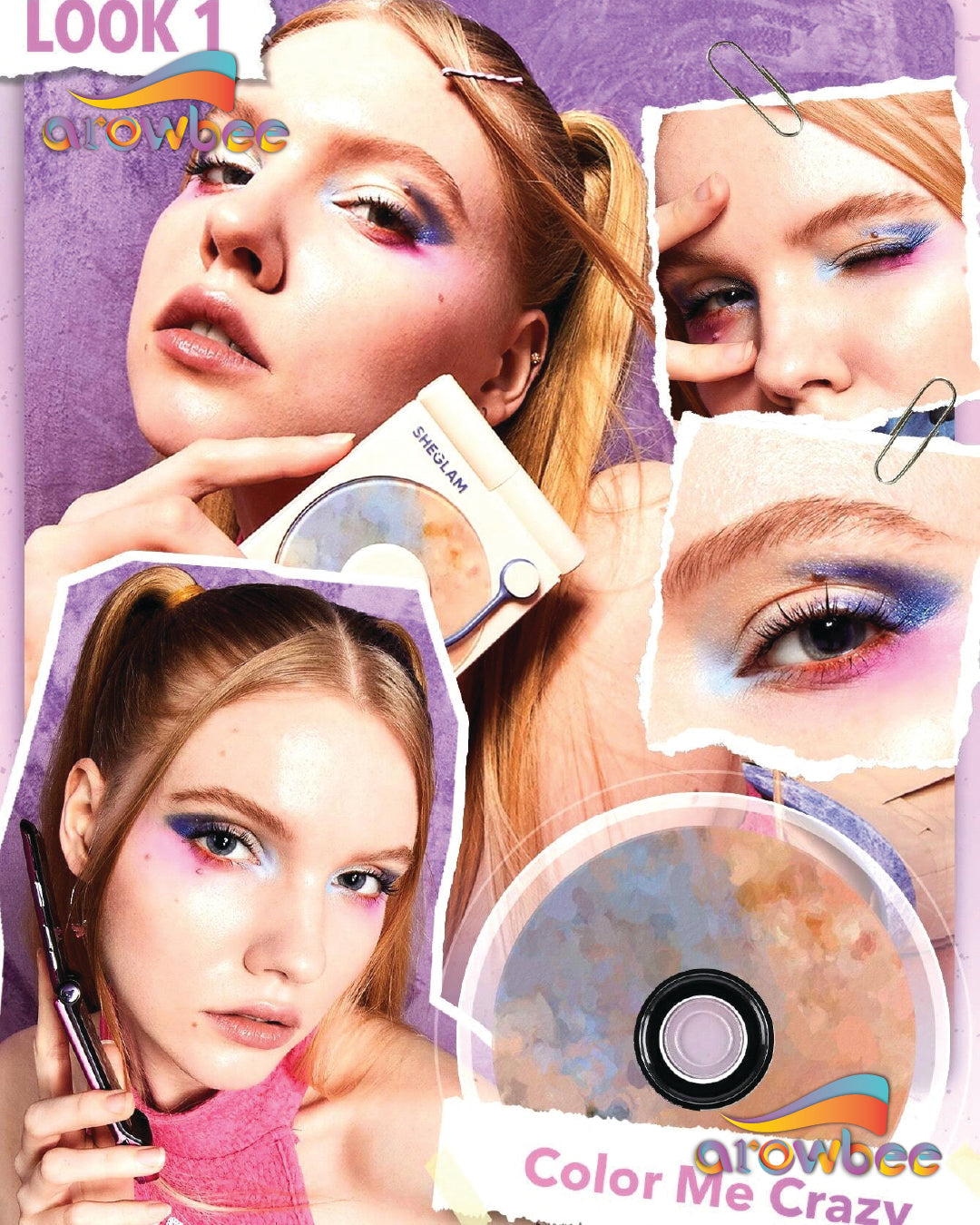 SHEGLAM Vinyl Pop Color Palette
