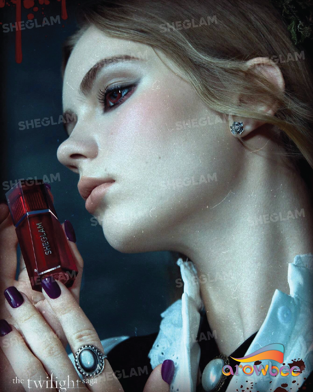 The Twilight Saga X SHEGLAM Forbidden Love Liquid Blush