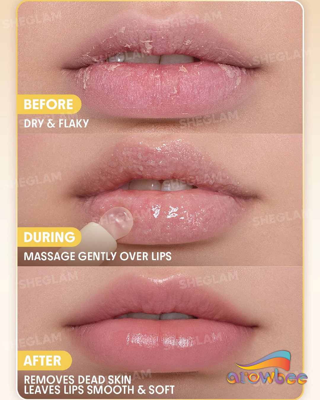SHEGLAM Jelly Refresh Pocket Lip Scrub
