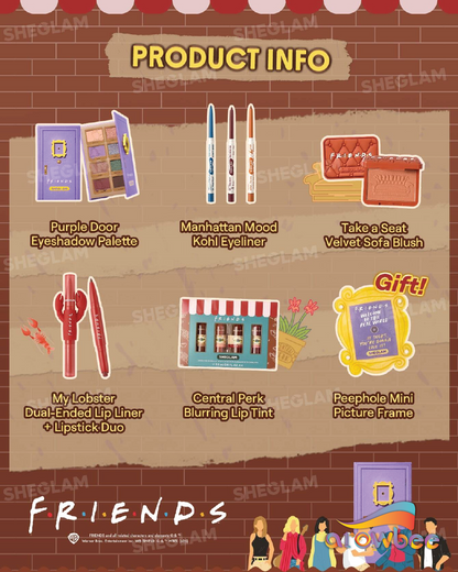 FRIENDS™  SHEGLAM Full Collection Set