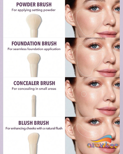 SHEGLAM Pro Core Brush Kit 8 Pcs
