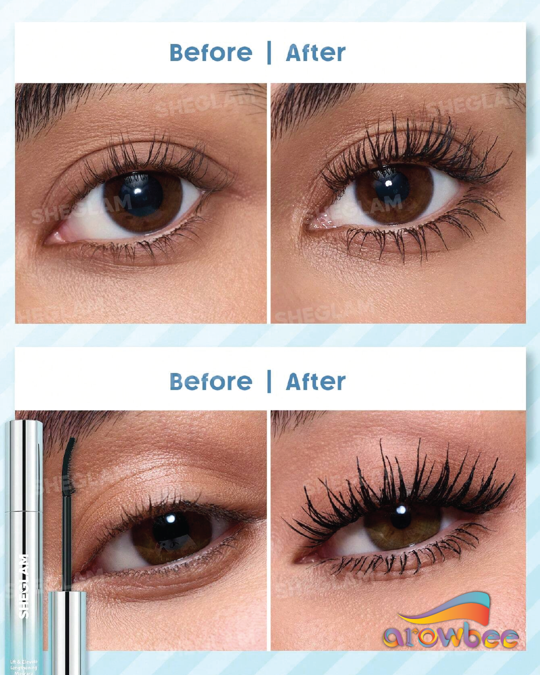 SHEGLAM Lift & Elevate Lengthening Mascara