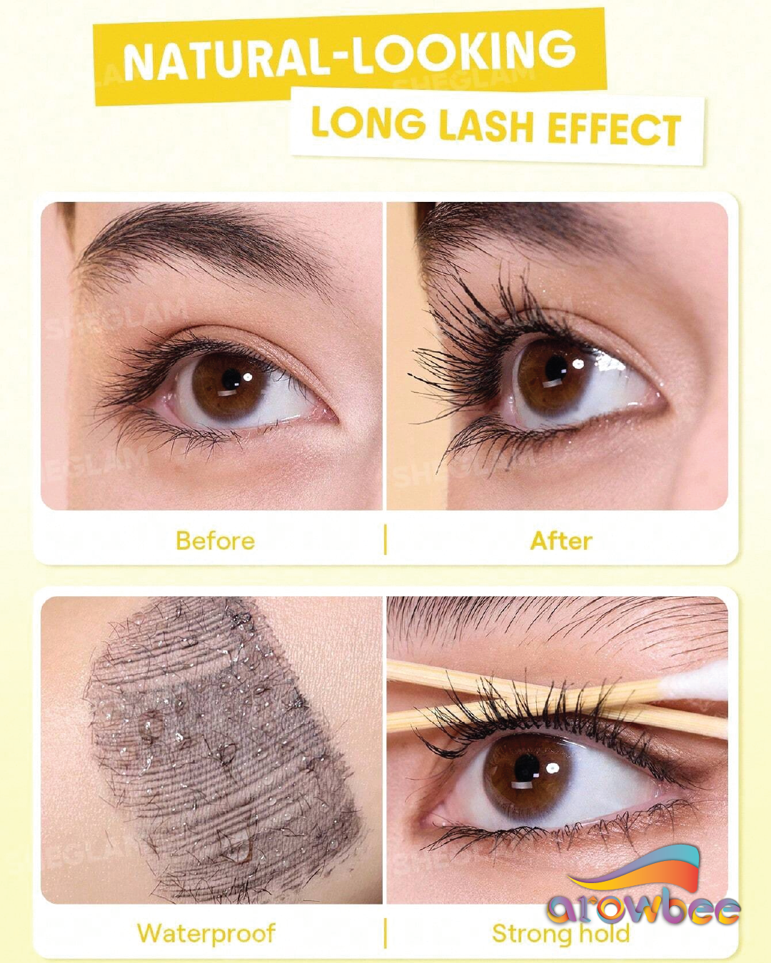 SHEGLAM Lashlighter Iron Curl Mascara