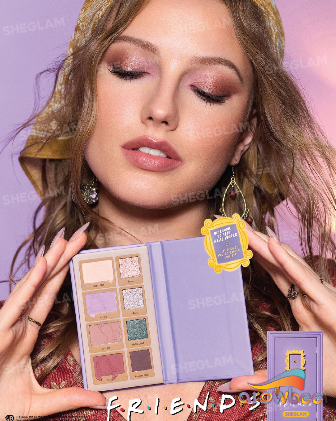 FRIENDS™ | SHEGLAM Purple Door Eyeshadow Palette