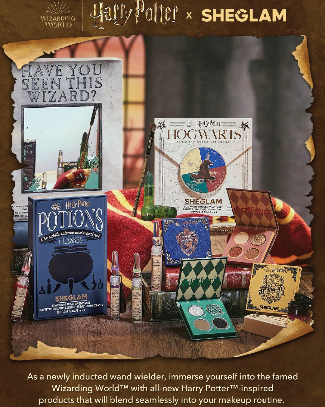 Harry Potter™ X SHEGLAM Harry Potter™ Bewitching Brews Lip Gloss Set