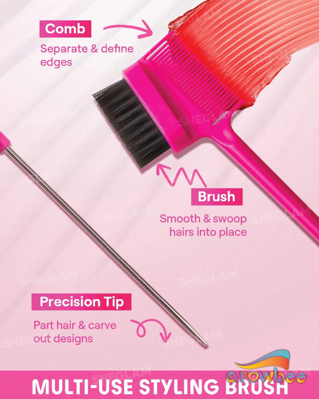 SHEGLAM HAIR Locked in Edge Bestie