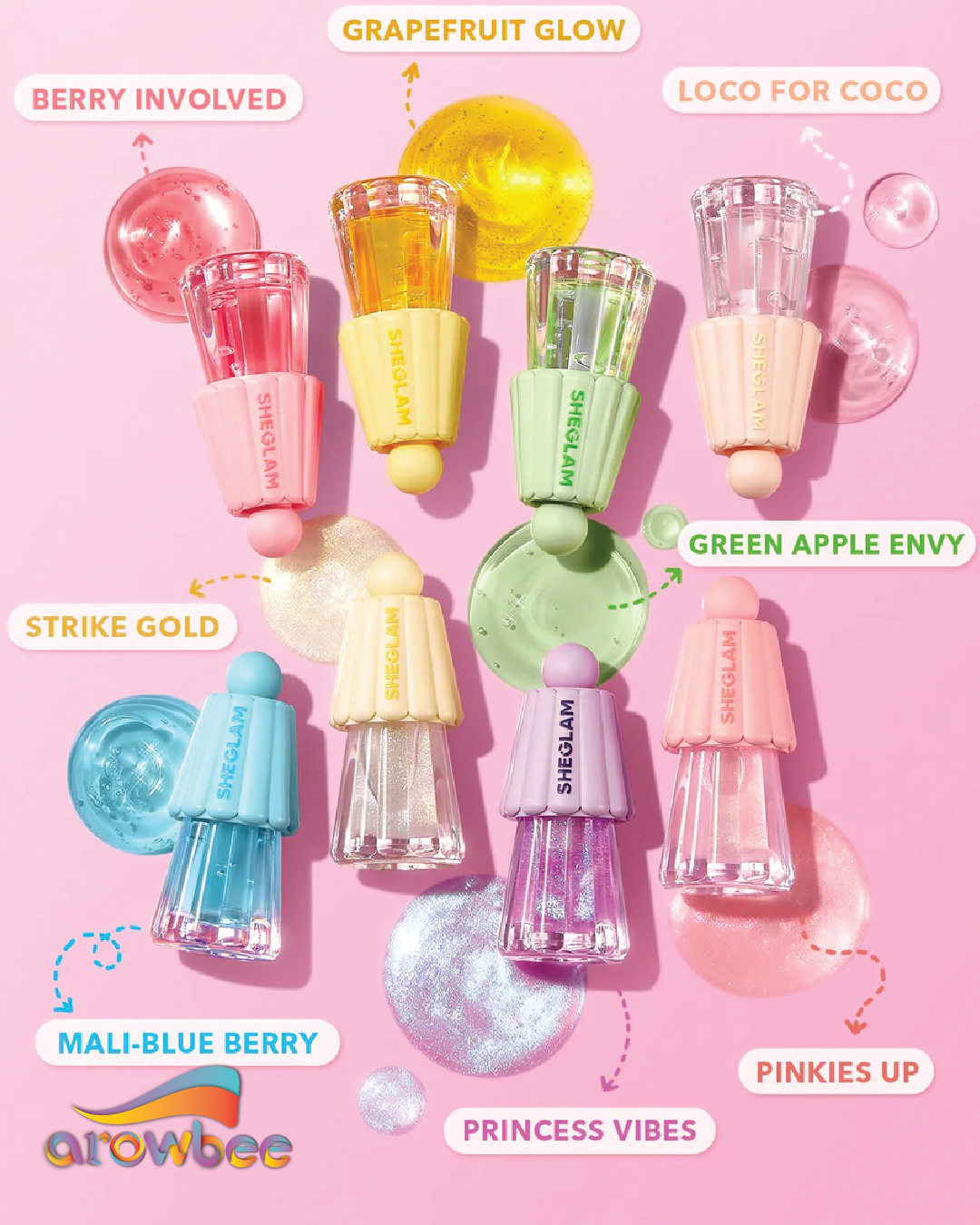 SHEGLAM Jelly Wow Hydrating Lip Oil