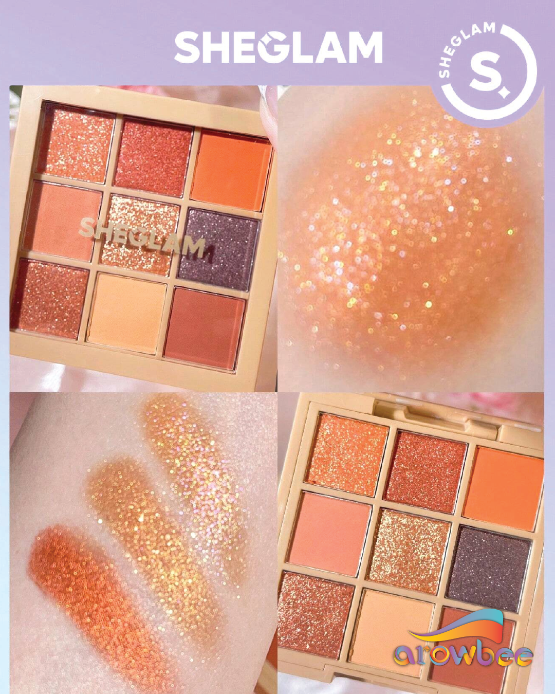 SHEGLAM Nine To Fine Eyeshadow Palette